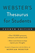 WEBSTERS THESAURUS FOR STUDENTS
